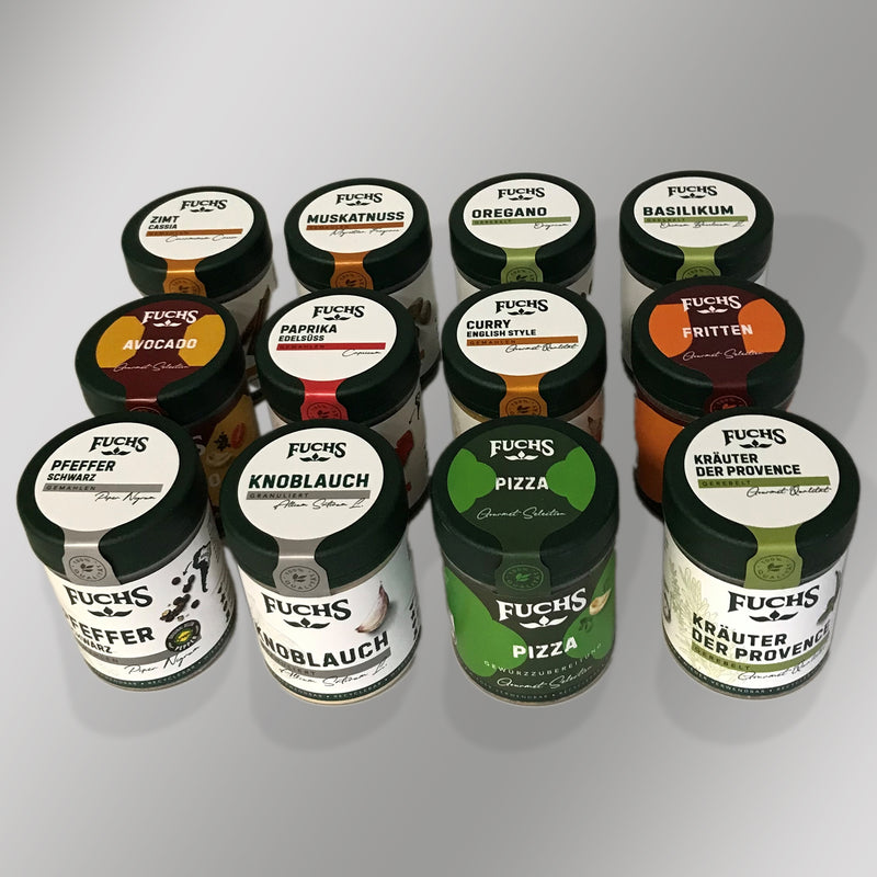 FUCHS Gewürzdosen Set – pino Küchen GmbH & Co.KG